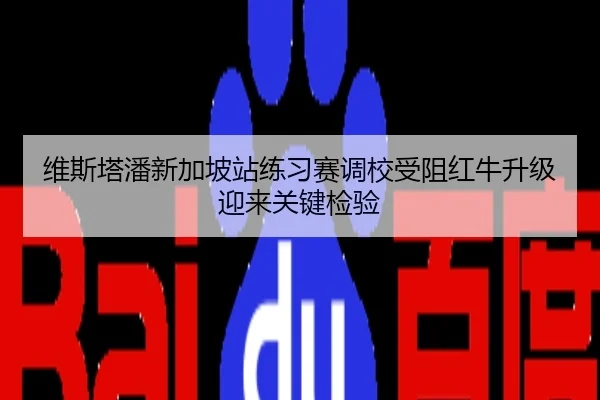 维斯塔潘新加坡站练习赛调校受阻红牛升级迎来关键检验 | TOP100